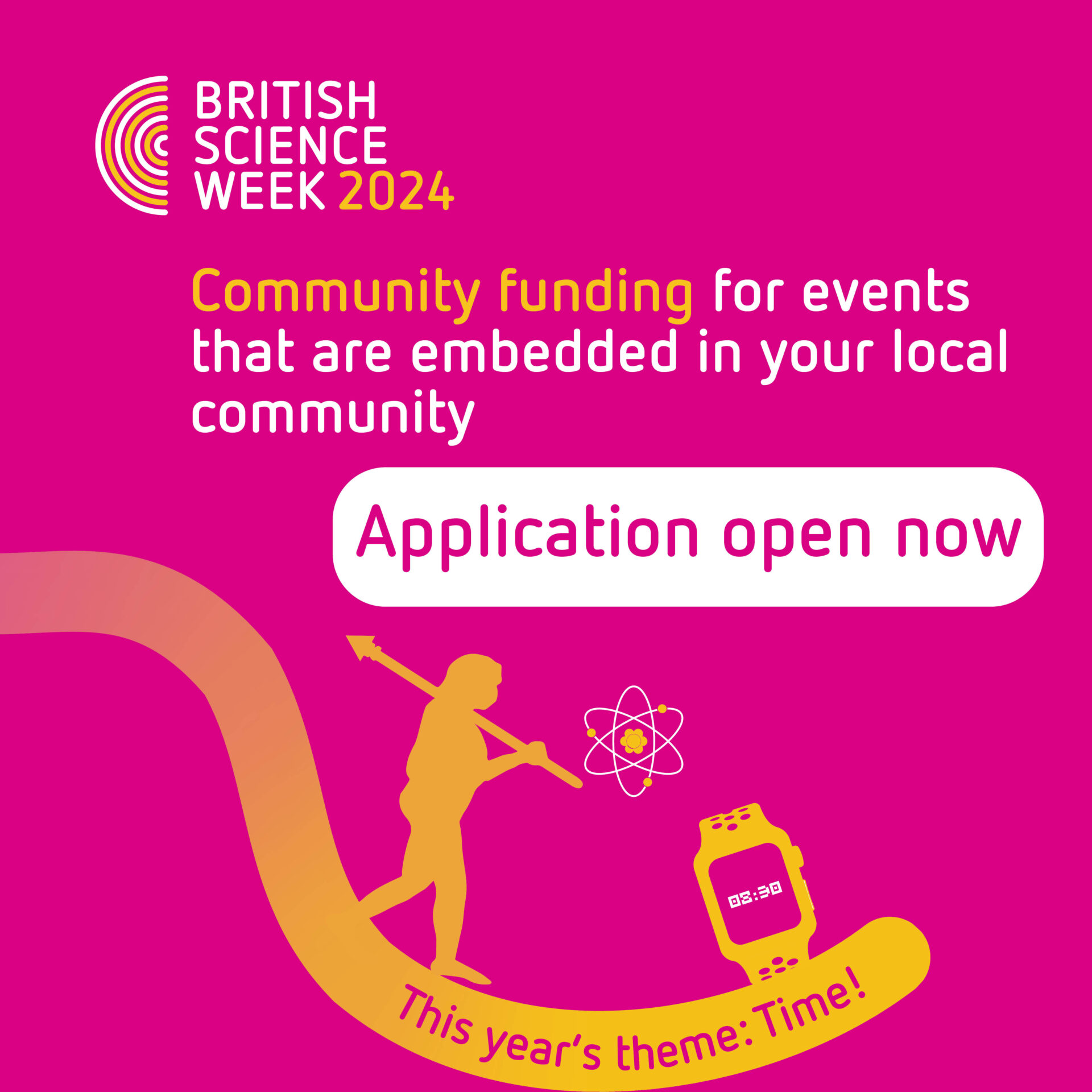 Applications for British Science Week 2024 grants are open! British